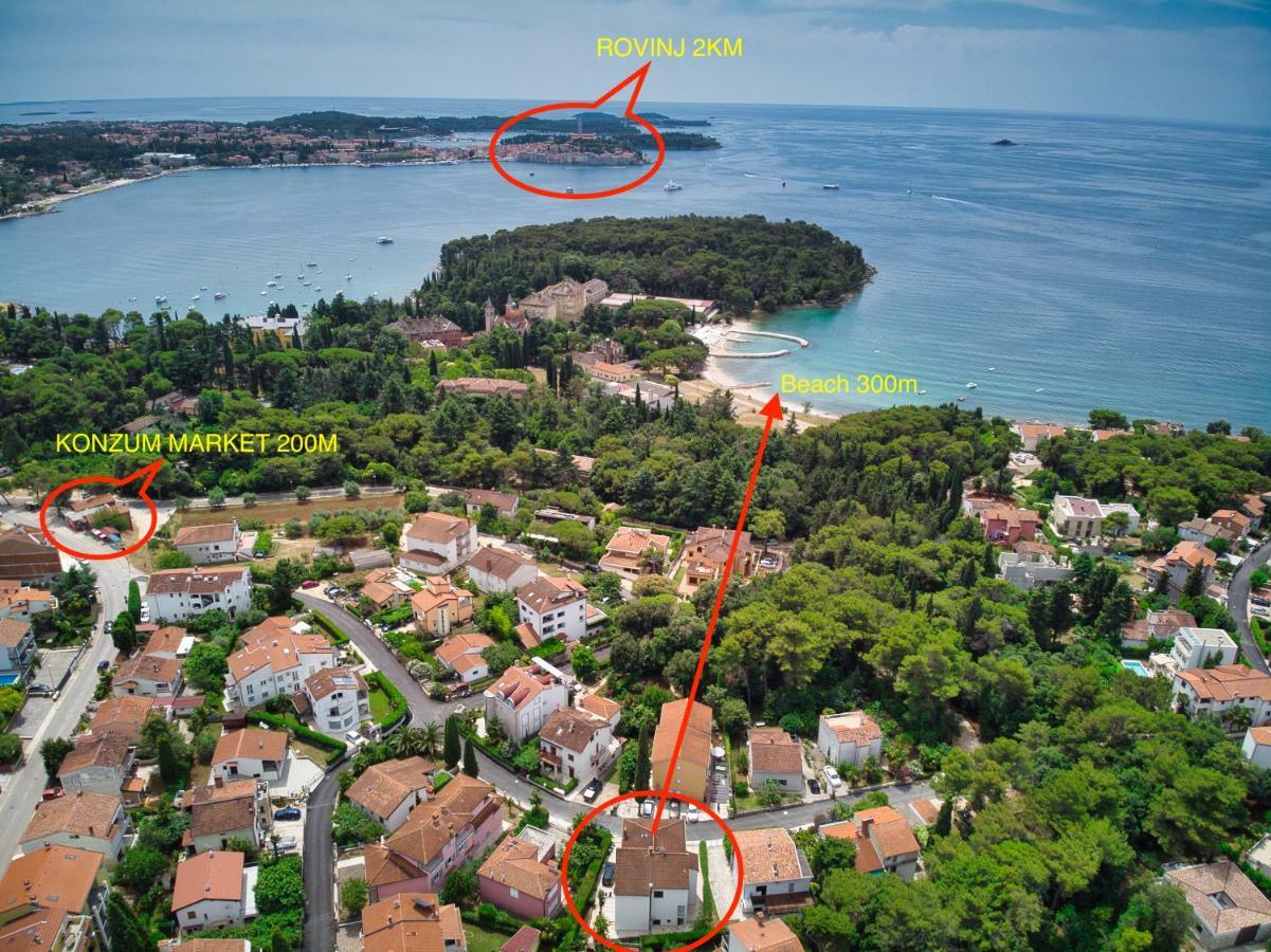Apartmani&Soba Mimi Rovinj Exteriör bild