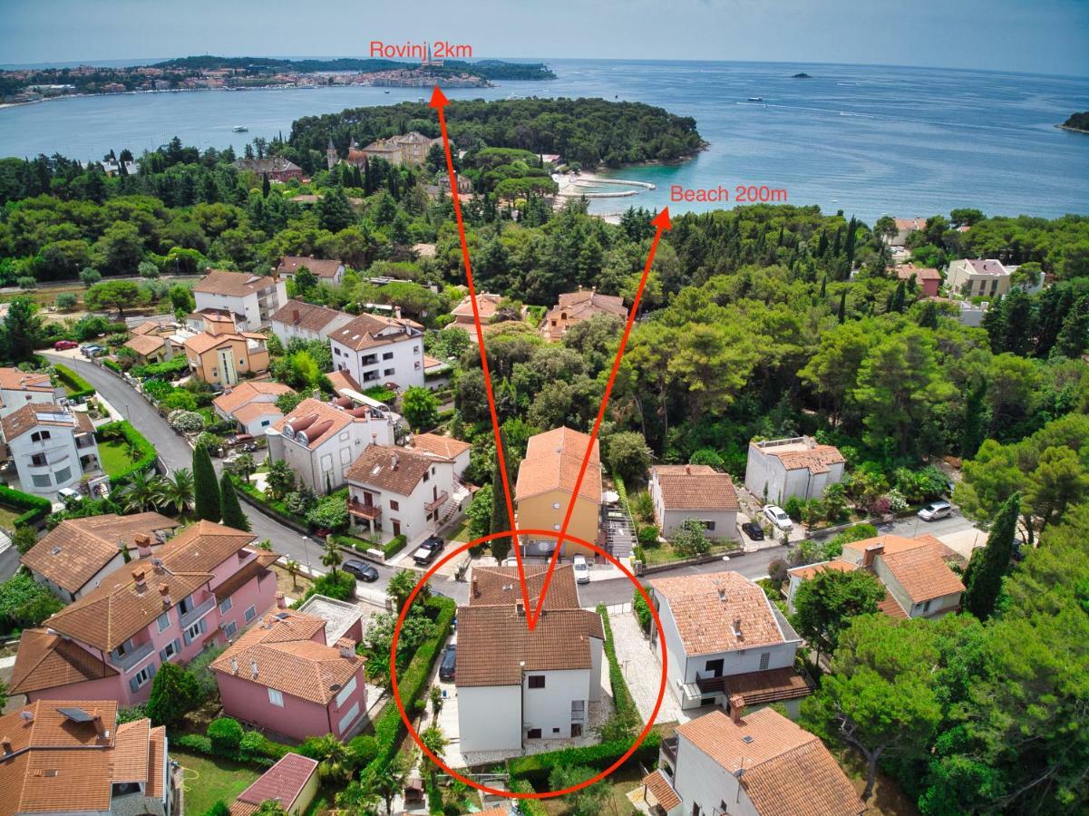 Apartmani&Soba Mimi Rovinj Exteriör bild